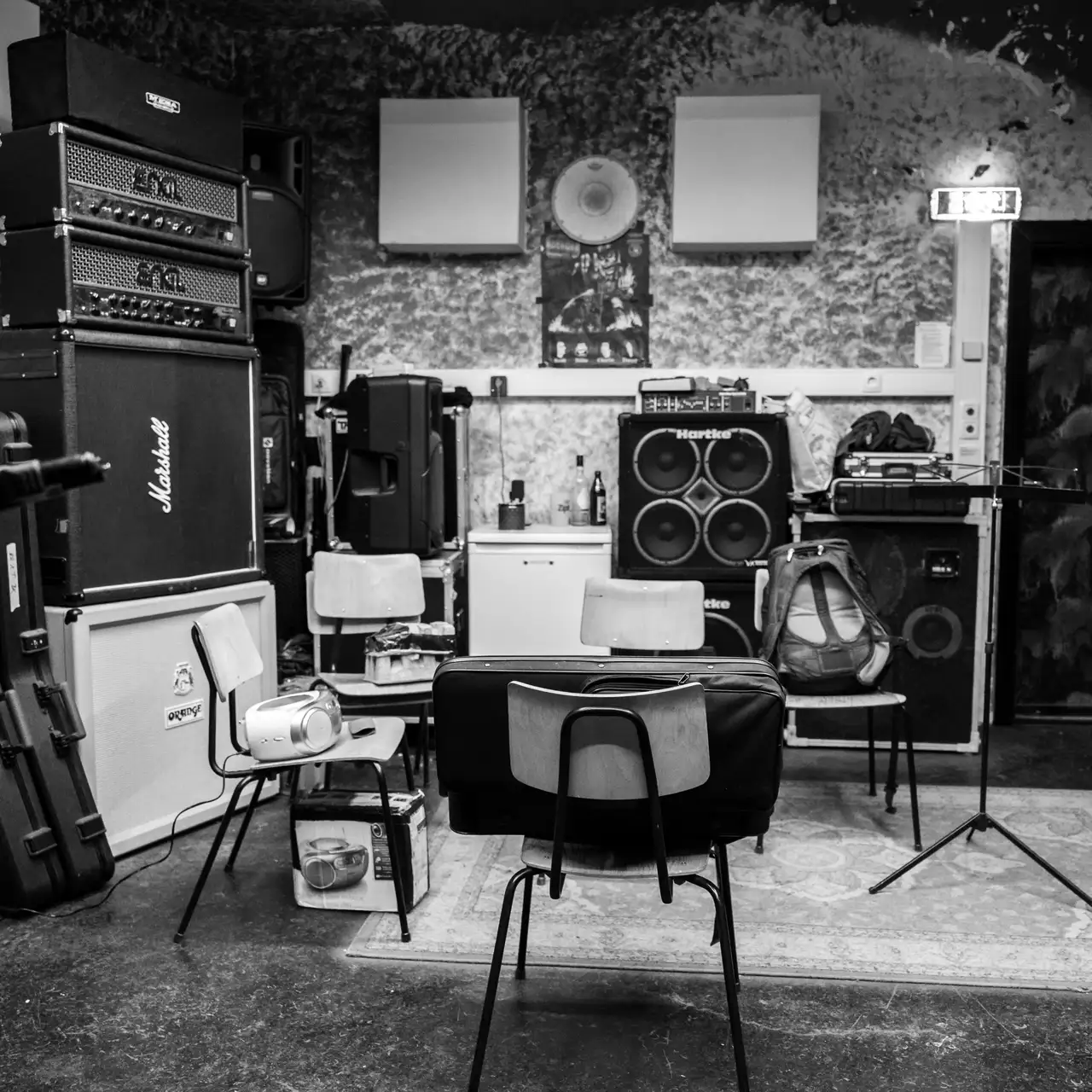 Rockhouse Proberaum sw