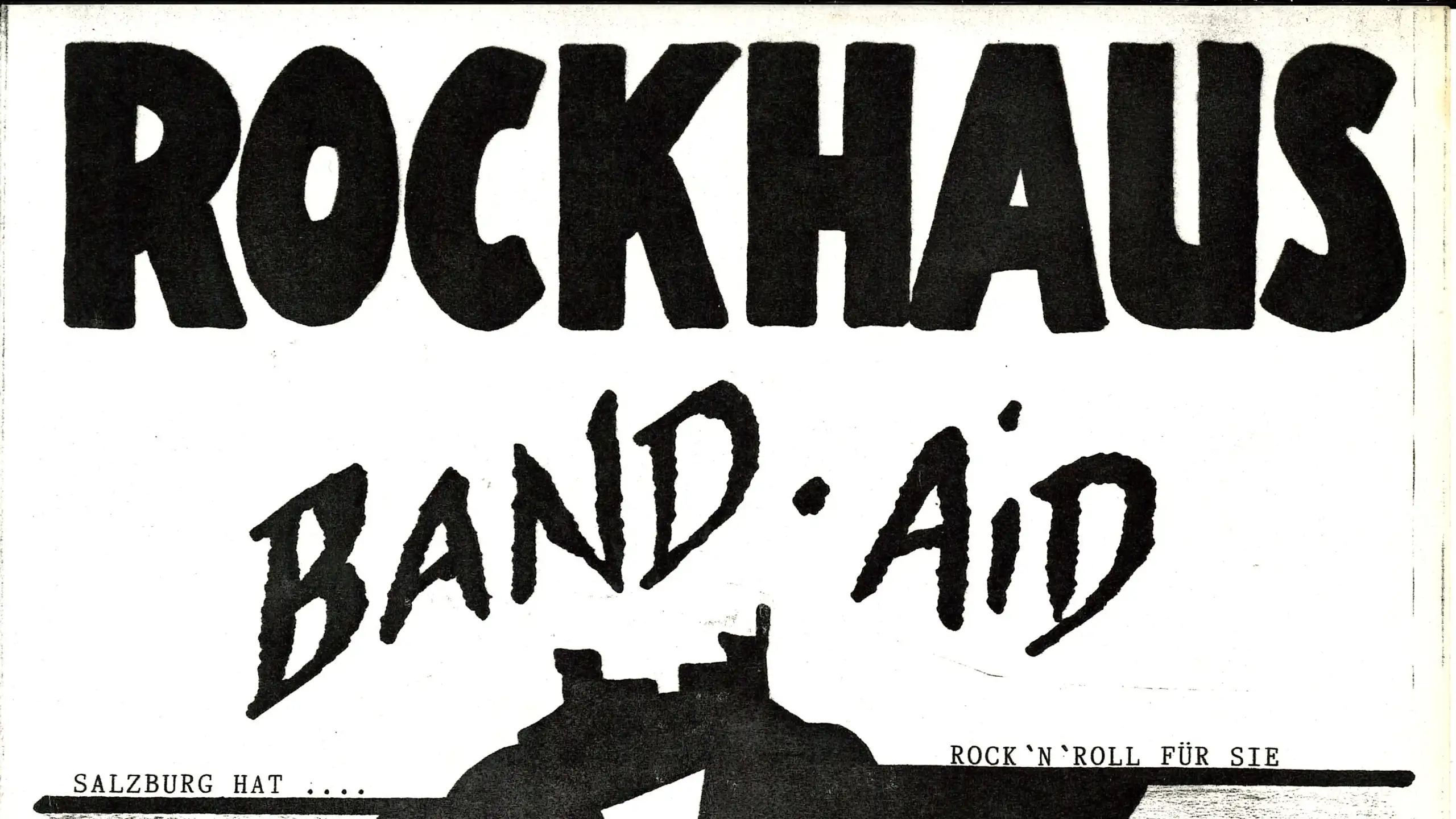 Band-Aid-Plakat, 1990