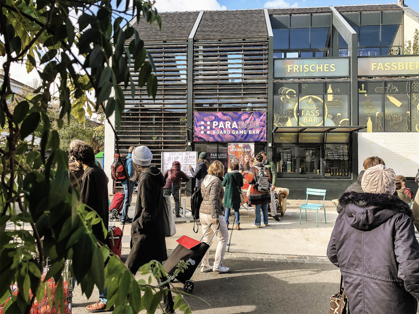 Der Anfang am Yppenplatz